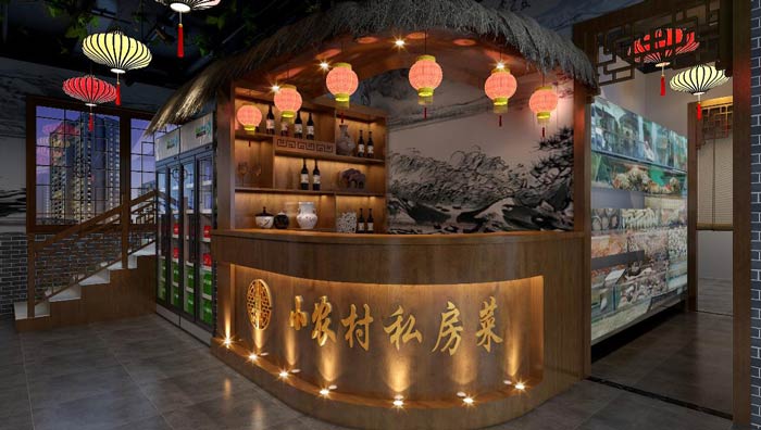 農(nóng)家私房菜裝修案例